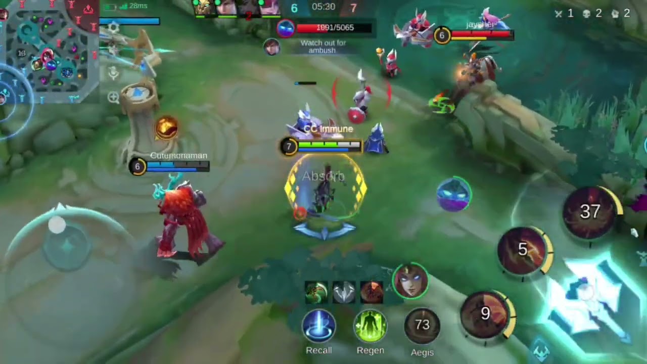 MLBB | Hanabi Gameplay 