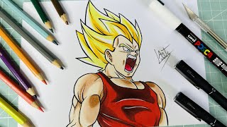 Tutorial Como Desenhar o Vegeta Kid 