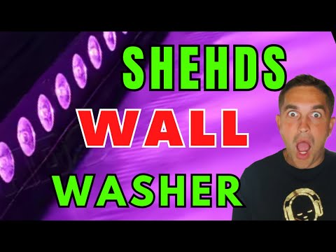 SHEHDS LED 18x18W Wash Wall Floodlight (Unboxing + Soundswitch Demo)
