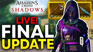 Assassin's Creed Shadows FINAL UPDATE! NEW Black Tide Mission Gameplay & Black Flag Resynced Outfit!