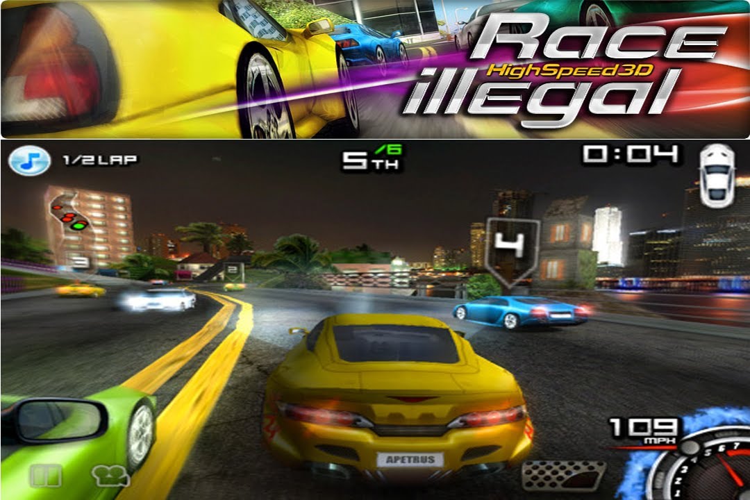 Race illegal High Speed 3D Review iPhone, iPod Touch and