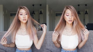 HAIR TRANSFORMATION ROSE GOLD HAIR GUY TANG MYDENTITY