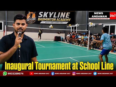 SkyLine Badminton Academy inaugurated with its first Successful Grand Tournament  at School Line