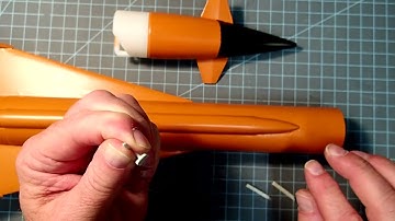 Rocketarium "Jayhawk" model rocket assembly (part 3 of 3)