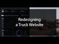 Redesigning a Truck Website
