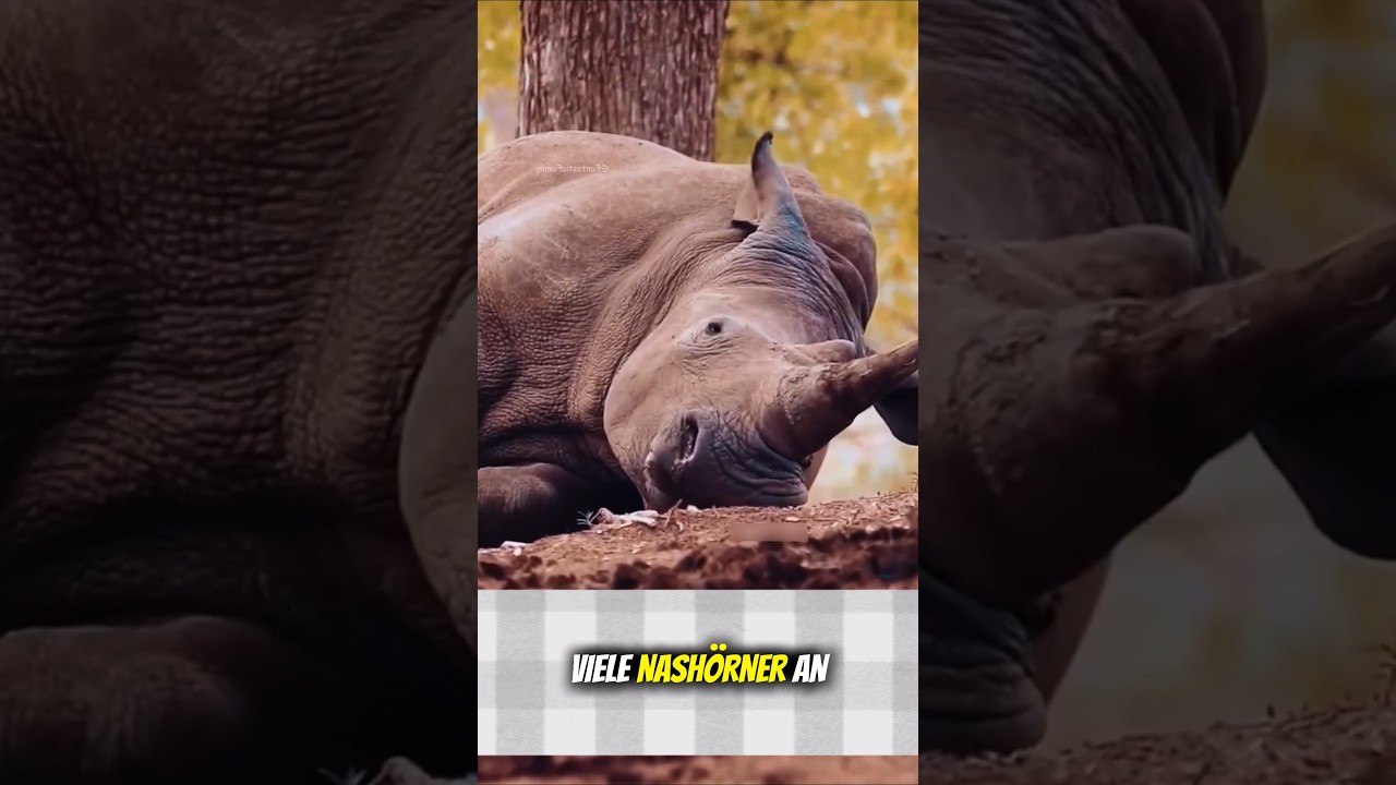 Как учёные защищают носорогов от браконьеров 🦏💥 