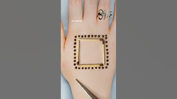 New Dot Wali Mehndi Design  | Mehndi Design  | Simple Arabic Mehndi Designs #mehndi #skmehandi