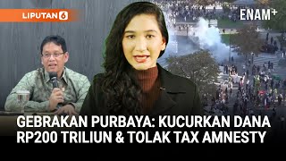 Menkeu Purbaya Kucurkan Rp200 T & Tolak Wacana Tax Amnesty | Demo Anti-Macron Paris Rusuh! |Liputan6
