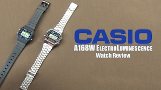 Casio A168W Digital Quartz Watch