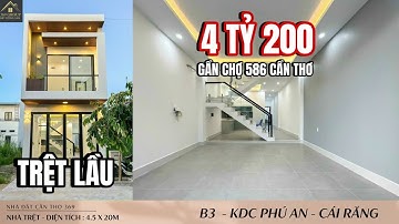 Nhà đường B3 khu Phú An | Gần chợ 586