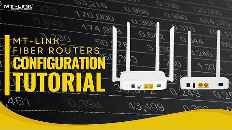 How to Configure MT-LINK XPON Fiber Routers ll Configuration Tutorial ll MT-LINK PAKISTAN ll 