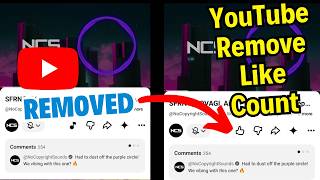 YouTube Remove the Like Count || Why is my like count not showing on YouTube?