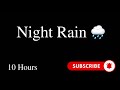 You’ll fall asleep in 10 Minutes 🌧️ Dark Screen No Music No Ads (10 Hours)