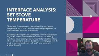 Interface Analysis with HCI design