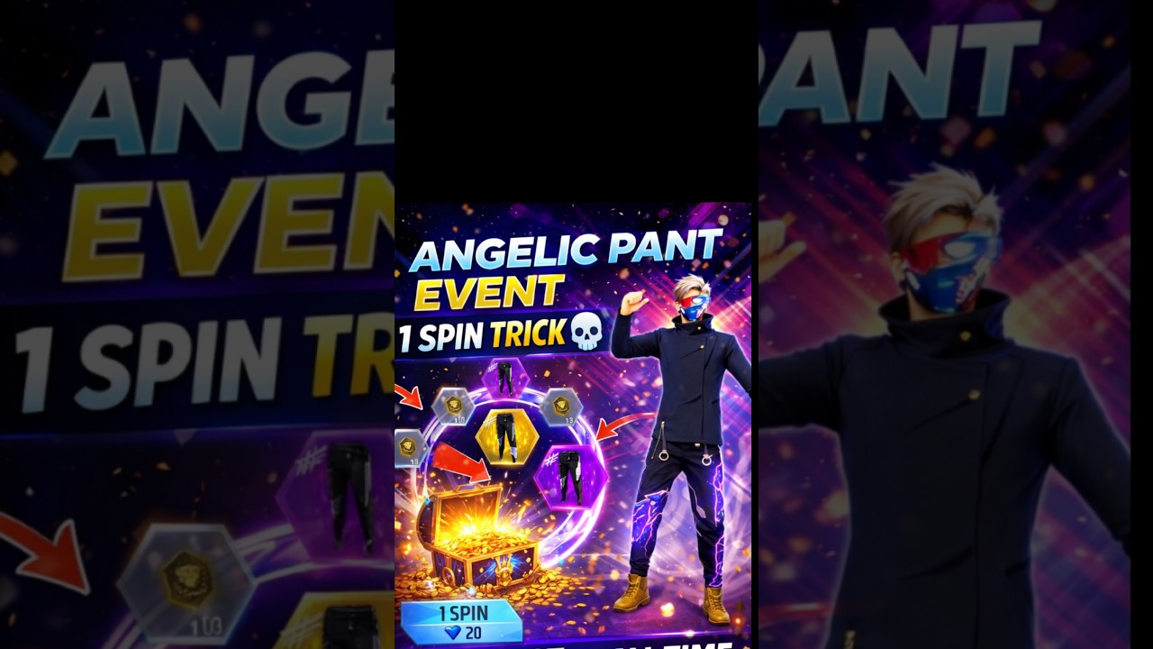ANGELIC PANT EVENT 1 SPIN TRICK 😱 