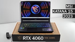 Unboxing MSI Katana 15 (2023) Gaming Laptop with NVIDIA RTX 4060 & Intel Core i7 @MSIGamingOfficial