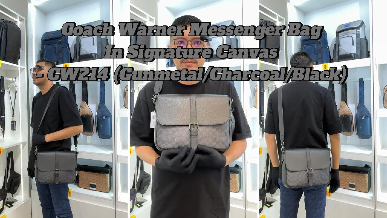 MG Review: Coach Warner Messenger Bag In Signature Canvas