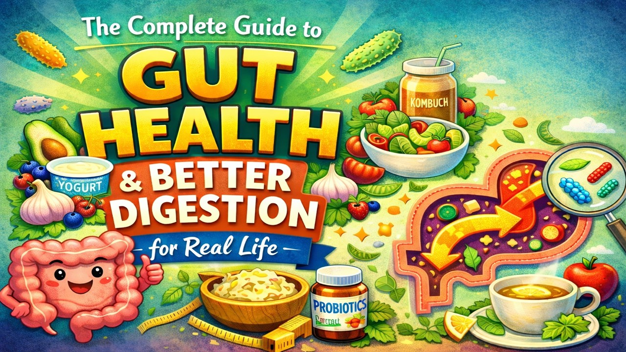 Gut Health and Better Digestion: The Complete Guide for Real Life - YouTube