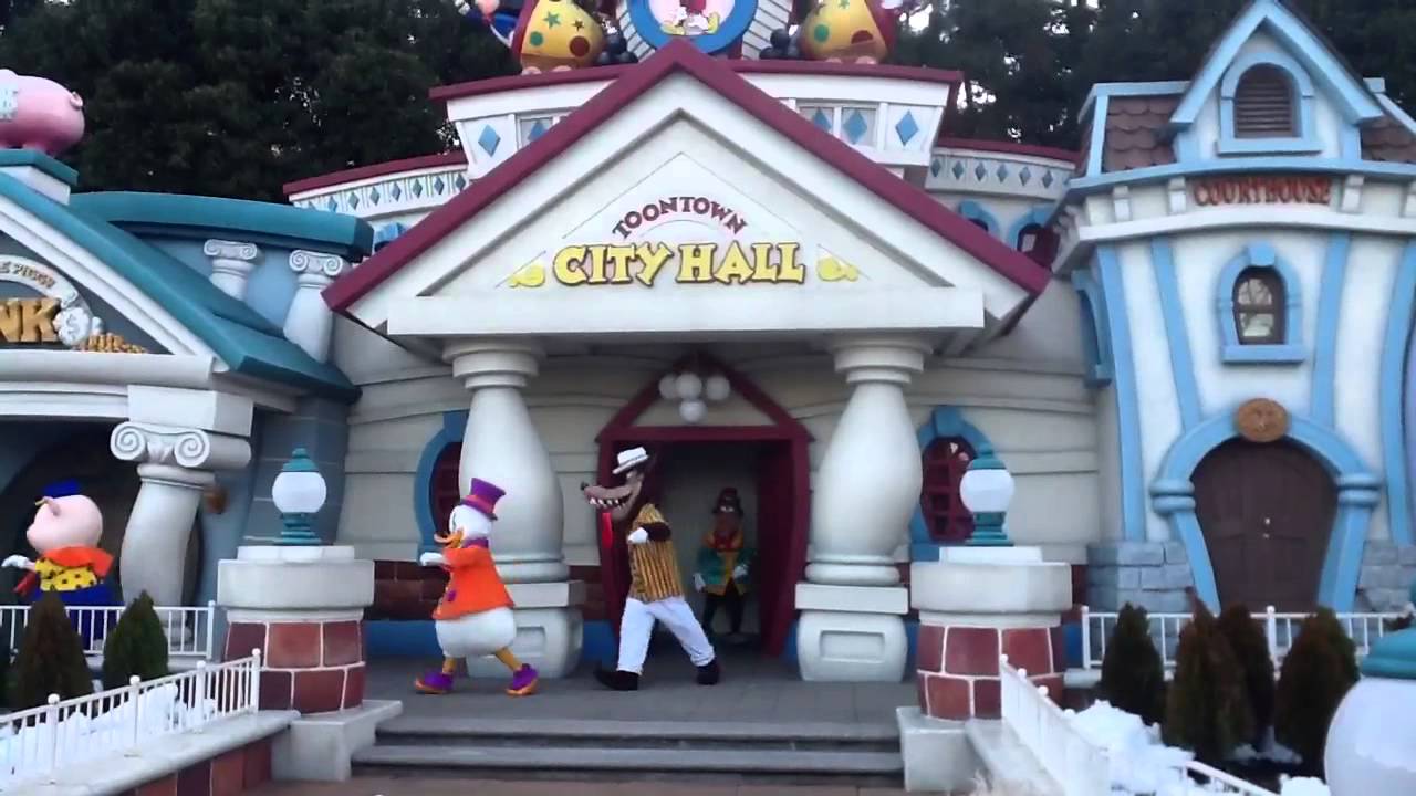 Tokyo Disneyland: TOONTOWN CITYHALL 1/20/2013 - YouTube