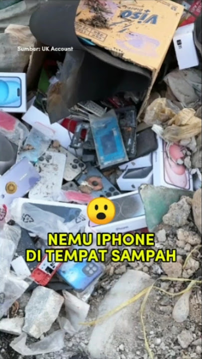 NEMU IPHONE DI TEMPAT SAMPAH? #shortvideo #shorts #viral #iphone
