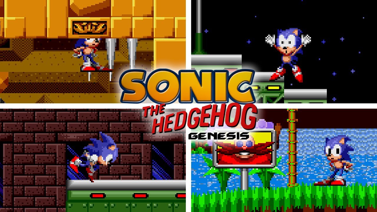 Sonic the Hedgehog: Genesis (GBA) - Glitch Compilation
