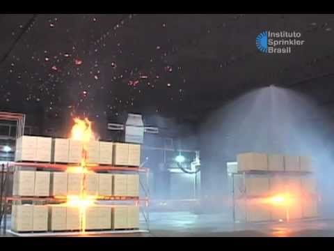 Vídeo: Sistema de extinção de incêndios por sprinklers: princípio de funcionamento