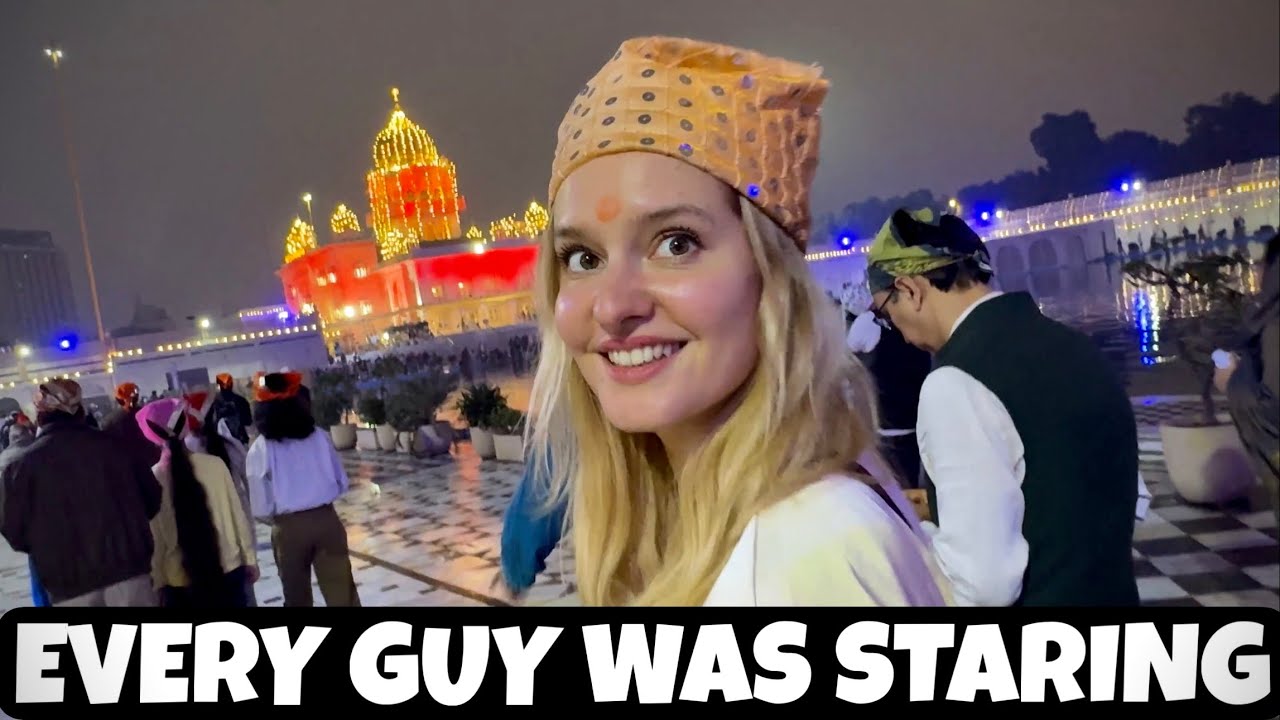 I Took Her to Delhi’s Most Famous Temple… EVERY Guy Was Looking at Her 😳🔥🇩🇪