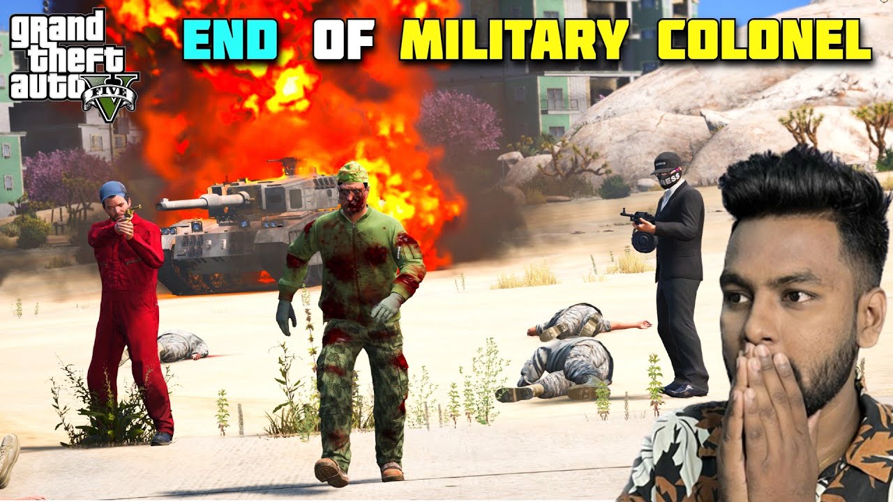 GTA 5 : THE END OF MILITARY COLONEL || BB GAMING
