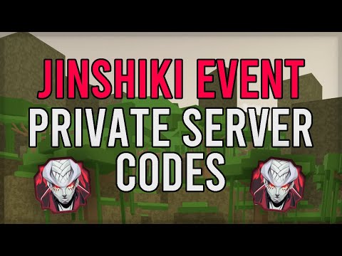 Shindo Life Jinshiki Event Codes - Private Servers December 2023 