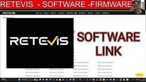 RETEVIS  - SOFTWARE -FIRMWARE