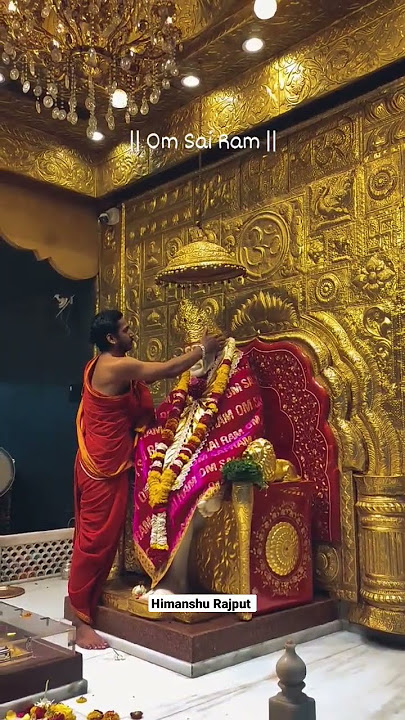 Sai Baba Whatsapp Status || Sai Aarti Status #saibaba #aarti #omsainath #shorts #viral