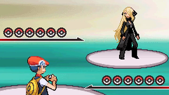 5th Elite Four Battle vs Champion Cynthia [Pokemon...