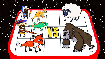 MERGE ANIMALS MY PERFECT ZOO - Animals Battle Simulator, New Merge Battle Game