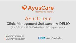 AyusClinic - Clinic Management Software - A DEMO screenshot 4