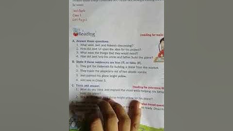 Class-3rd, Subject-English