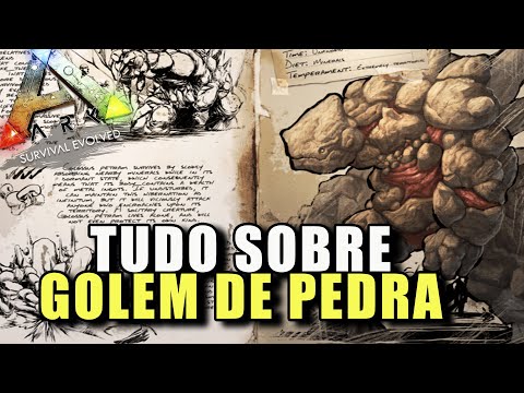 ARKDEX - Golem de Pedra - Rock Elemental - Stone Golem - ARK Survival Evolved