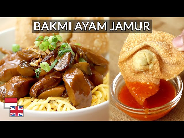 Resep Bakmi Ayam Jamur & Pangsit Gorengnya [Ala Bakmi GM] class=