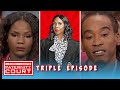 Triple Episode: Is Her Ex the Father of Her Child or Her Husband? | Paternity Court