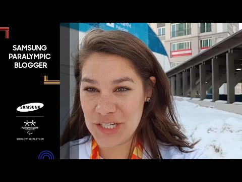 Danielle Saenz | Polyclinic Tour  | Samsung Paralympic Blogger | PyeongChang 2018