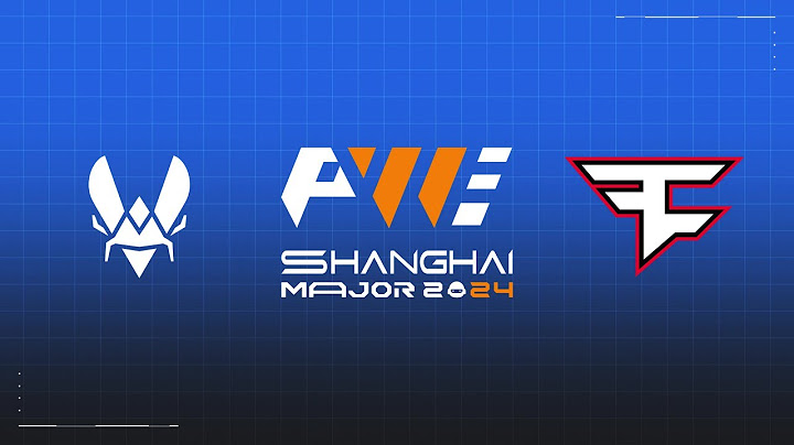 Vitality vs FaZe - PWE Shanghai Major 2024