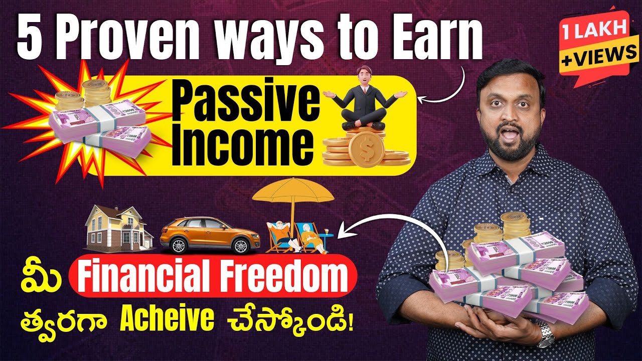 5 Proven ways to Earn Passive Income👆| Passive Income Ideas to earn ...