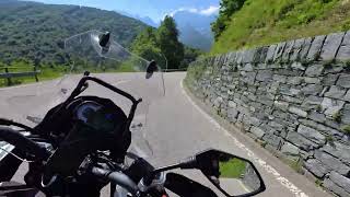 Benelli TRK 502 X - on board - POV - Centovalli