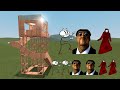 Henry Stickmin, Obunga And Aka Manto Nextbot Vs Towers In Garry's Mod