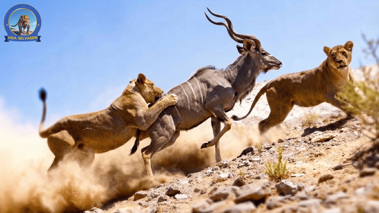 África Selvagem – Quando a Velocidade Decide a Sobrevivência #animaisselvagens | Vida Selvagem