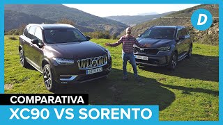 Comparativa Kia vs Volvo: ¿tiene sentido un coche premium? | Kia Sorento vs Volvo XC90 | Diariomotor