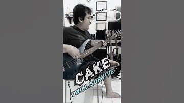 Thumbnail of CAKE I WILL SURVIVE ‼️ BASS COVER