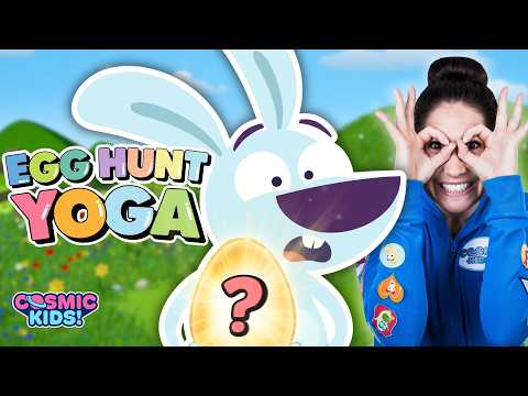 Easter Yoga for Kids 🌸 The Missing Eggs Adventure!