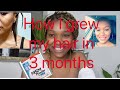 How I grow my hair in 3 months/MSM powder/ Biotin/ Vlogmas #3