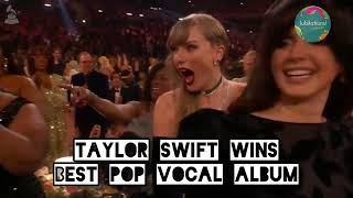 TAYLOR SWIFT Wins Best Pop Vocal Album For 'MIDNIGHTS' | 2024 GRAMMYs Acceptance Speech