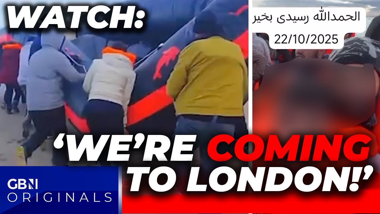 WATCH: Channel migrant BOASTS ‘we’re COMING to LONDON!’ as illegal ...